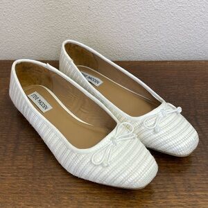 Steve Madden Woven Ballet Flat SEEMLY NWOT Size 9
